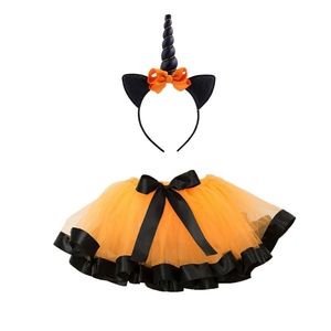 Tutu with matching unicorn headband🎃